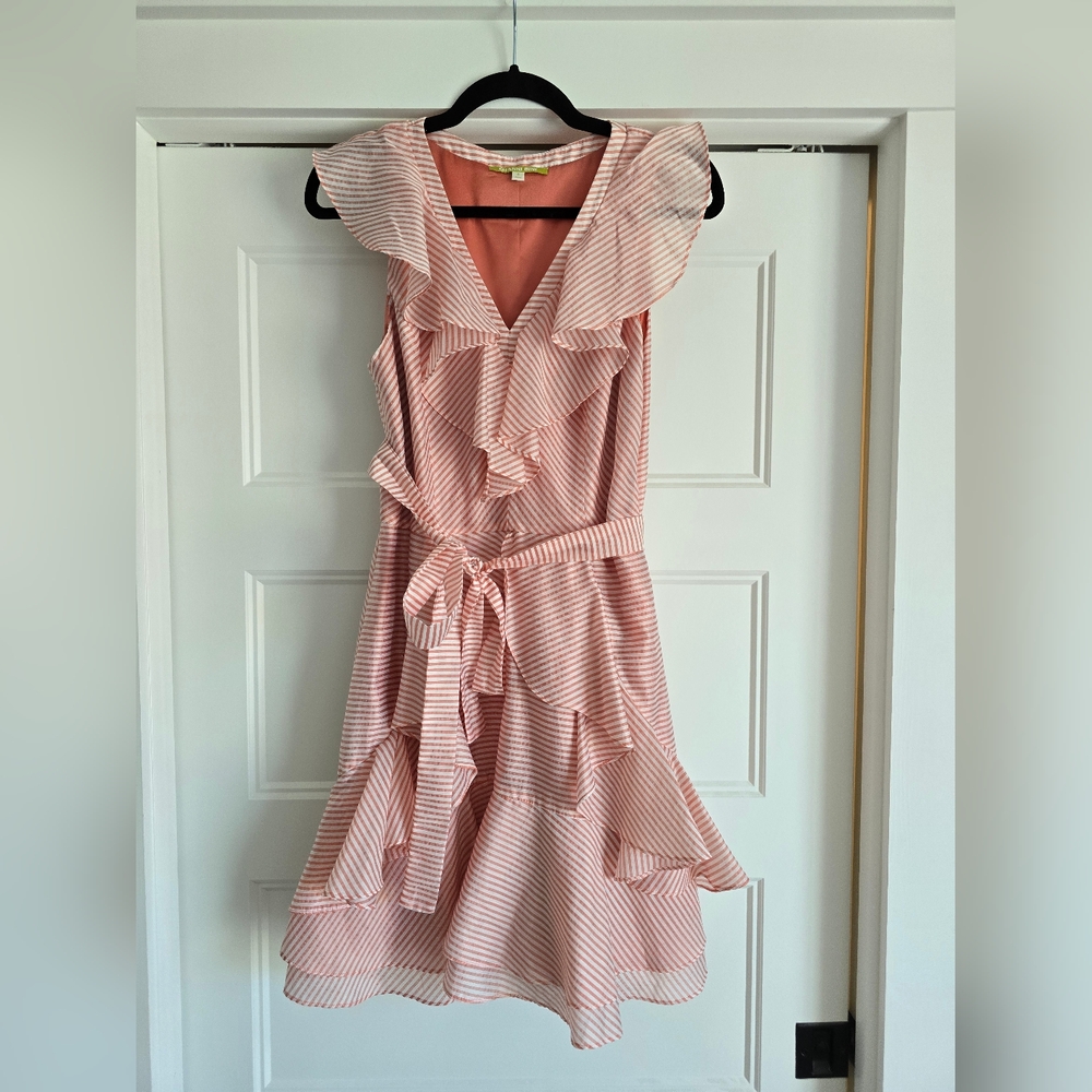 Gianni Bini ruffled striped dress